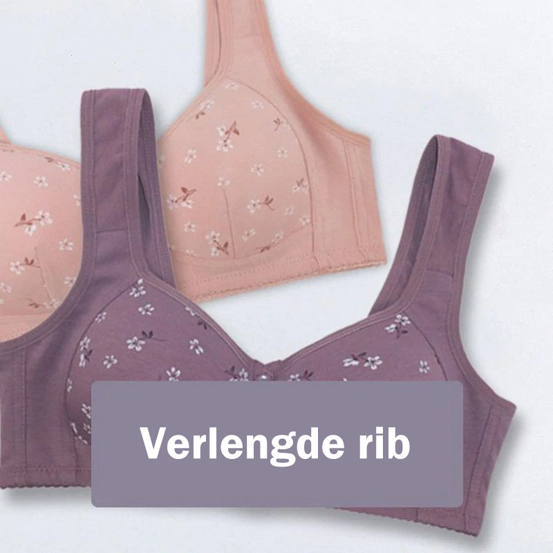 Comfortabele en praktische beha met voorknoopjes