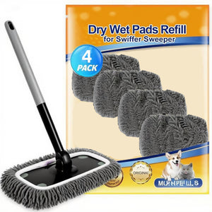 Herbruikbare dweilpads