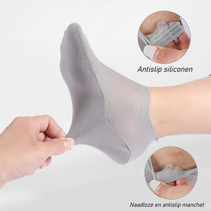 Antislip onzichtbare sokken met ultradunne voering