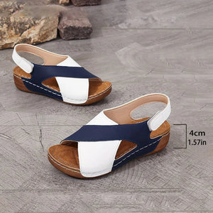 Supercomfortabele orthopedische sandalen met schuine hak voor dames