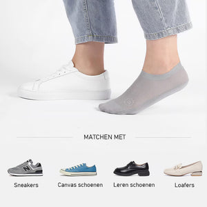 Antislip onzichtbare sokken met ultradunne voering