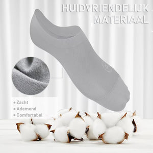 Antislip onzichtbare sokken met ultradunne voering