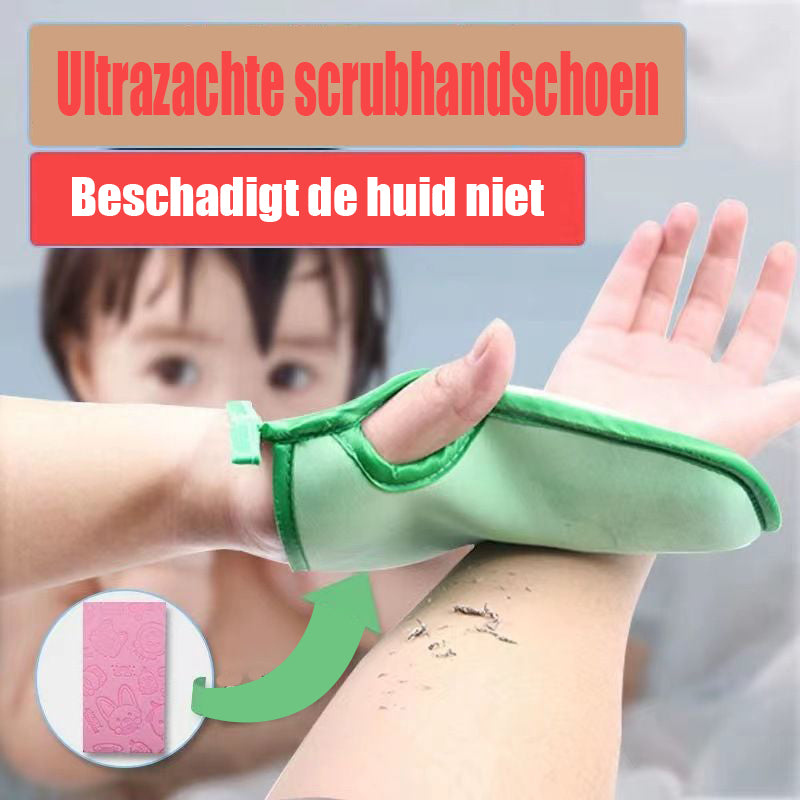 Ultrazachte scrubhandschoen (Koop 1, krijg 1 gratis)