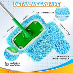 Herbruikbare dweilpads