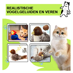 Gesimuleerd vogelgeluid huisdier speelgoed