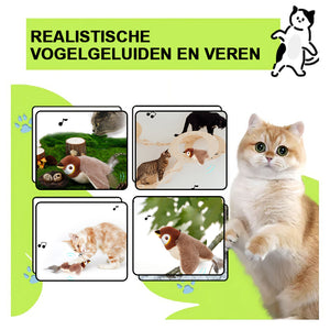 Simuleer vogelgeluiden, pluchen huisdier speelgoed, simulatie vogel met zwaaiende vleugels
