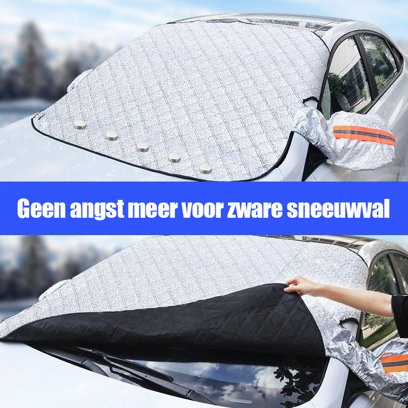 Magnetische autobescherming tegen sneeuw