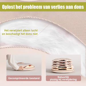 👕Ruimtebesparende hangende kledinghoes met zelfsluitende rits