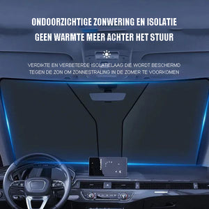 Opvouwbaar zonnescherm voor de voorruit