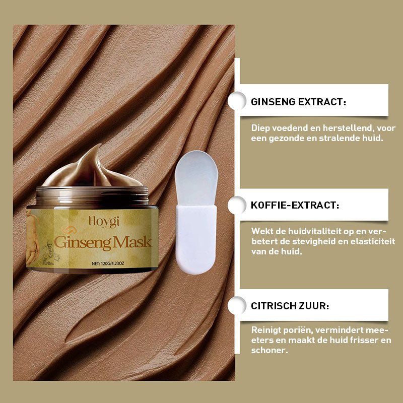 Ginseng exfoliërend masker (Koop 1, krijg 1 gratis)