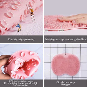 TPR Badmassagemat met zuignap