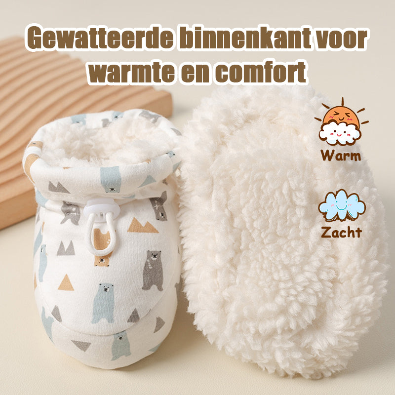 Warme babylaarsjes van bont