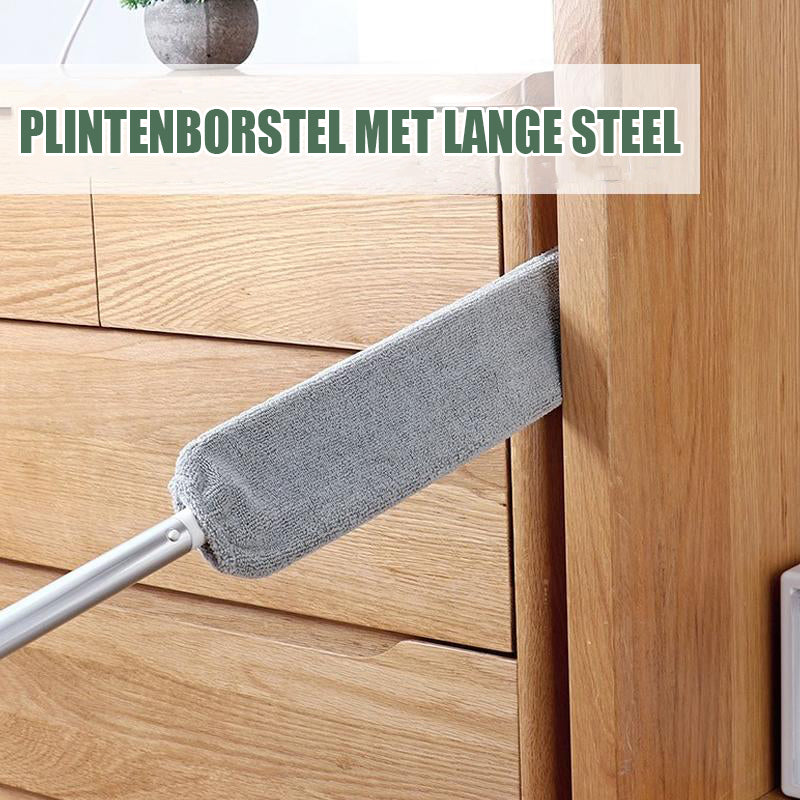 Stofborstel met lange steel