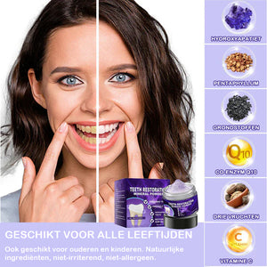 Mineraalpoeder voor tandrestauratie
