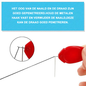 Multifunctionele draadinrijger voor huishoudelijk gebruik (10 stuks)
