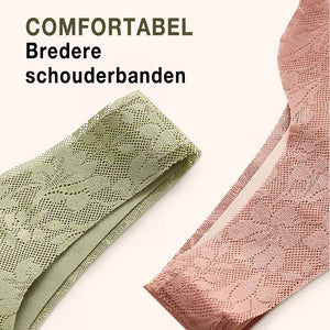 Comfortabele en praktische bh met knoopsluiting aan de voorkant
