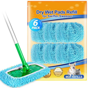 Herbruikbare dweilpads