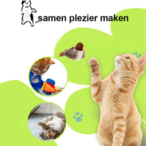 Gesimuleerd vogelgeluid huisdier speelgoed
