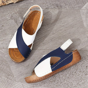 Supercomfortabele orthopedische sandalen met schuine hak voor dames