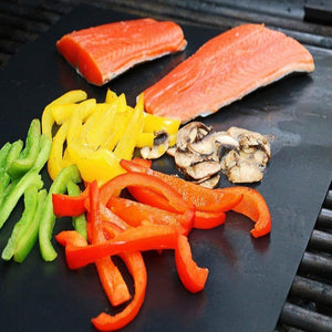 Grillmatten met antiaanbaklaag