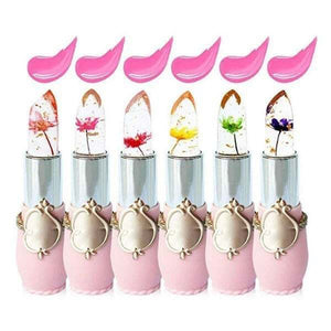 Kleur veranderende lippenstift bloem