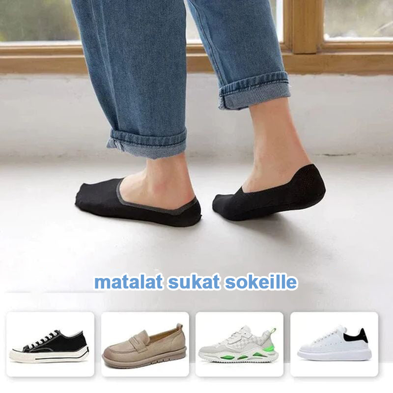 Anti-slip onzichtbare sokken (3 paar)