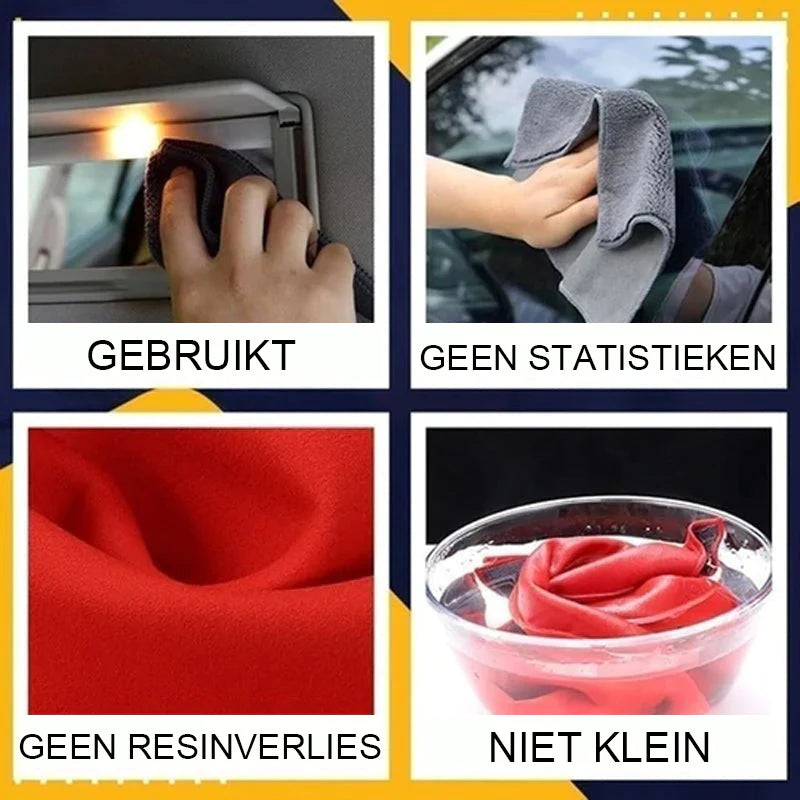 Superabsorberende handdoek voor het afvegen van auto's