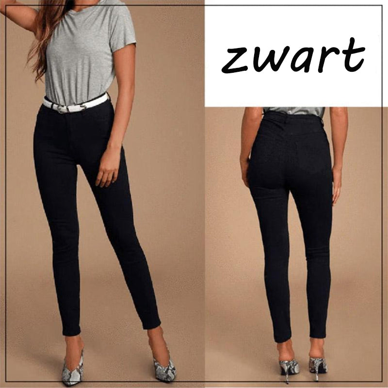 Slim stretchjeanslegging voor dames