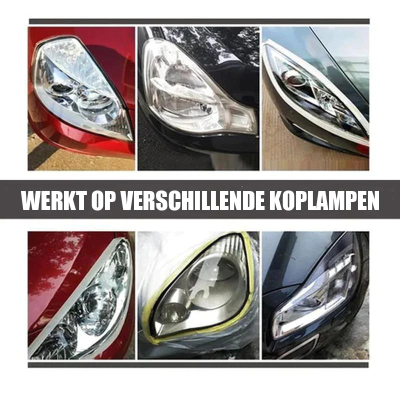 Krachtig reparatiemiddel voor autokoplampen