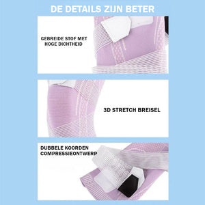 Praktische compressie kniebeschermer