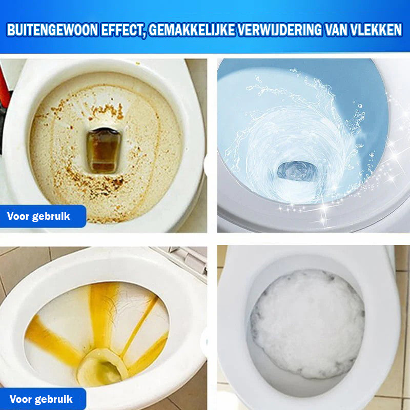 Actief zuurstofmiddel voor toilet