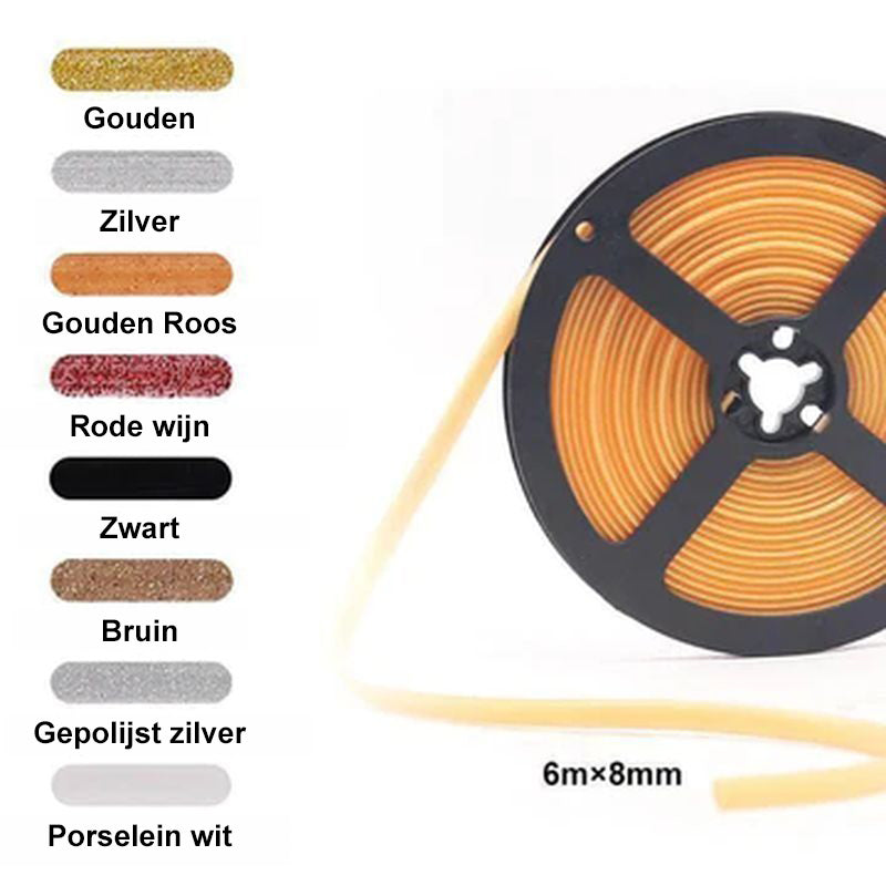 Gap Tape anti-schimmel voor keramische tegels (een rol 6 M)