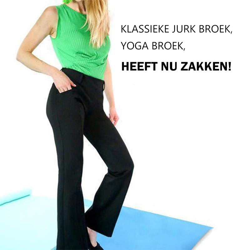 Dames Casual Stretch Yoga Broek