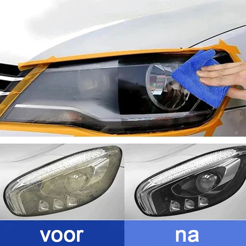 Krachtig reparatiemiddel voor autokoplampen