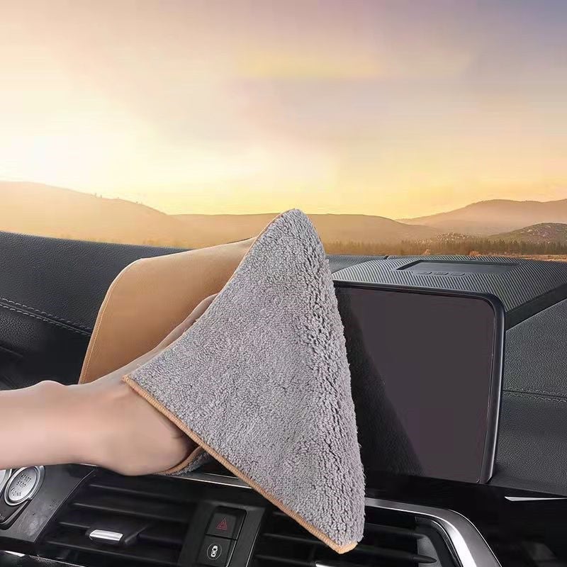 Superabsorberende handdoek voor het afvegen van auto's