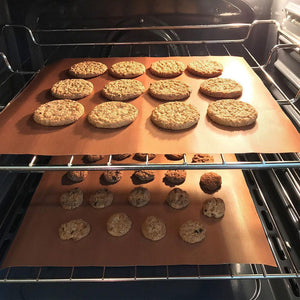 Grillmatten met antiaanbaklaag