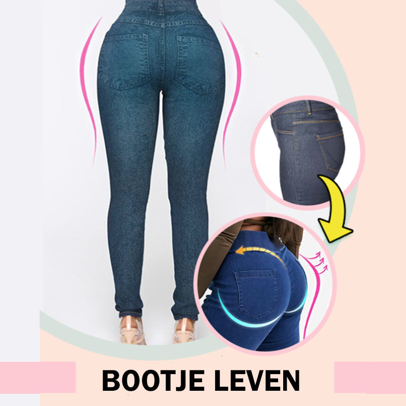 Slim stretchjeanslegging voor dames