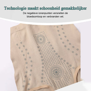 Krachtige taillebandafslanking en heupheffend slipje