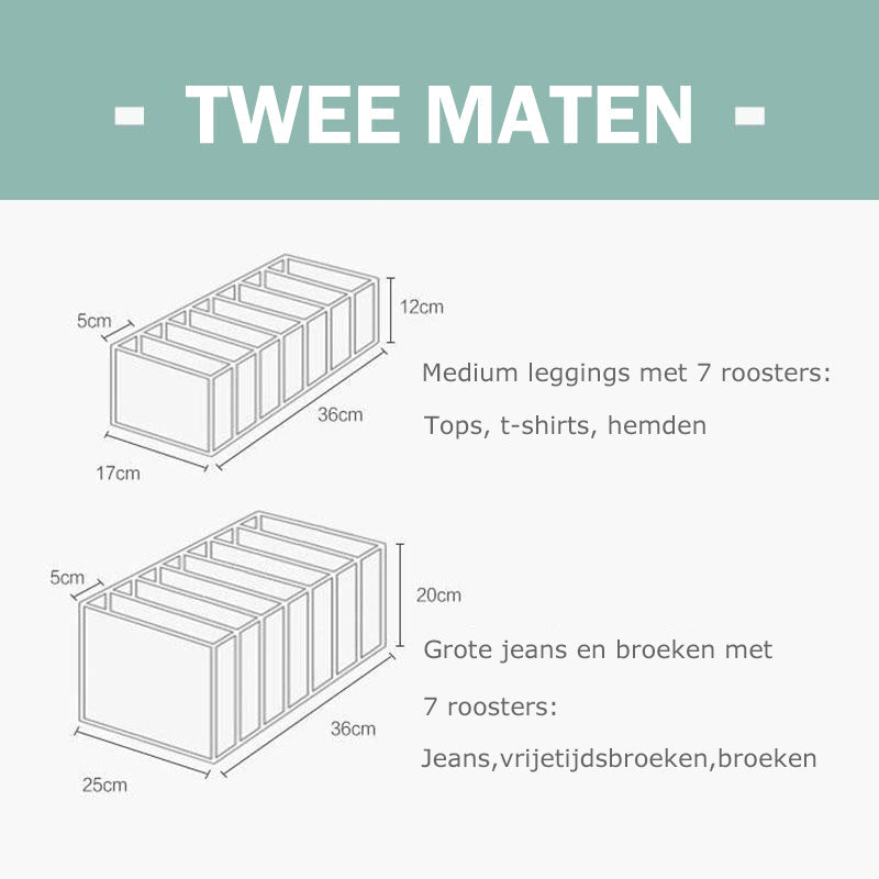 GARDEROBE ORGANIZER (2 ST)