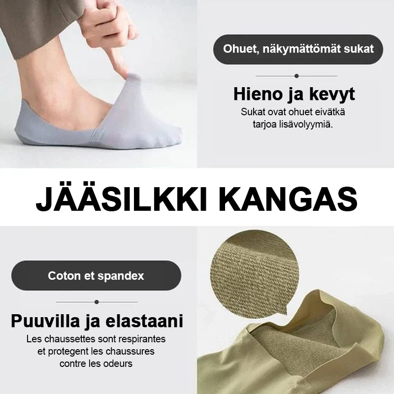 Anti-slip onzichtbare sokken (3 paar)