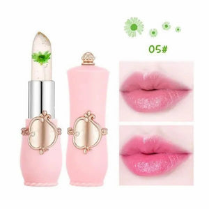 Kleur veranderende lippenstift bloem