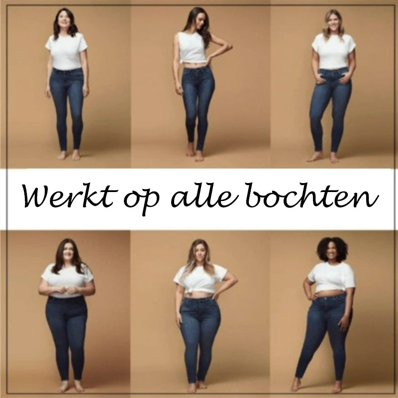 Slim stretchjeanslegging voor dames