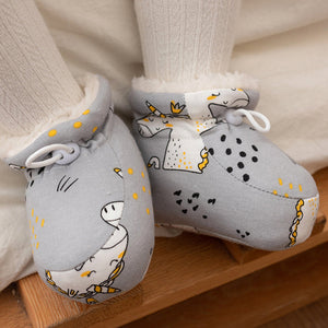 Warme babylaarsjes van bont
