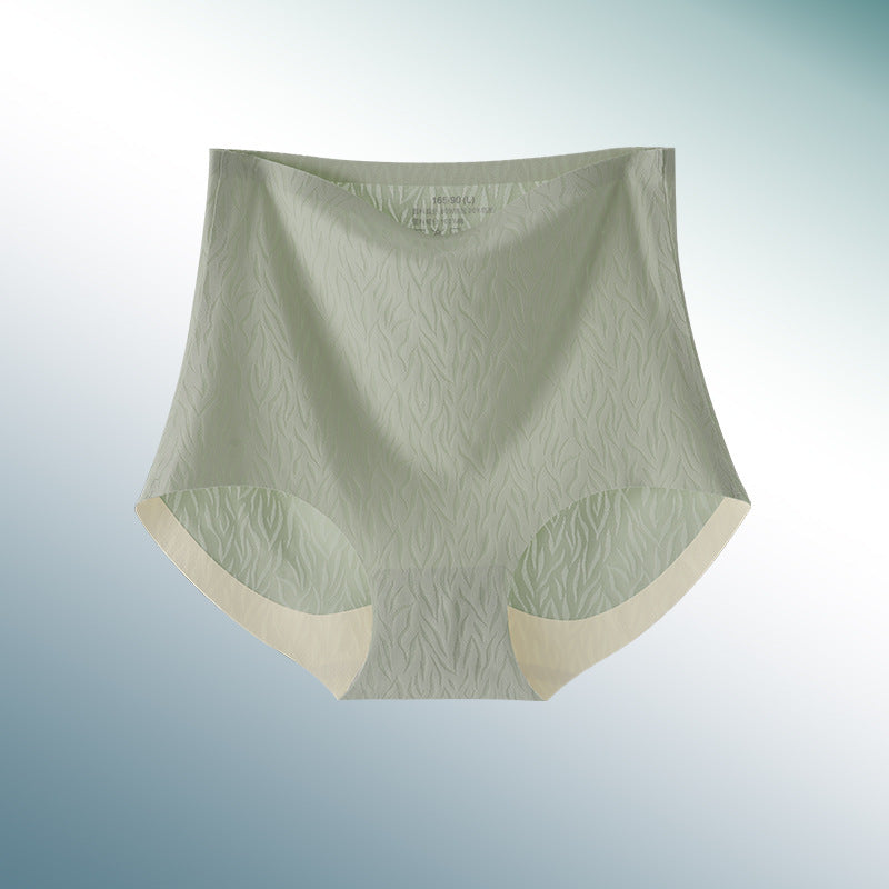 Naadloze slip met hoge taille in effen kleur